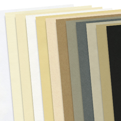 Ingres Pastel, 100g, The Collection, Paquet de 25 F, 62,5 x 48 cm, Marron – Hahnemühle