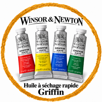 W&N – Huile à séchage rapide Griffin