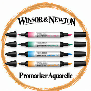 W&N – Feutres aquarellables Promarker Aquarelle