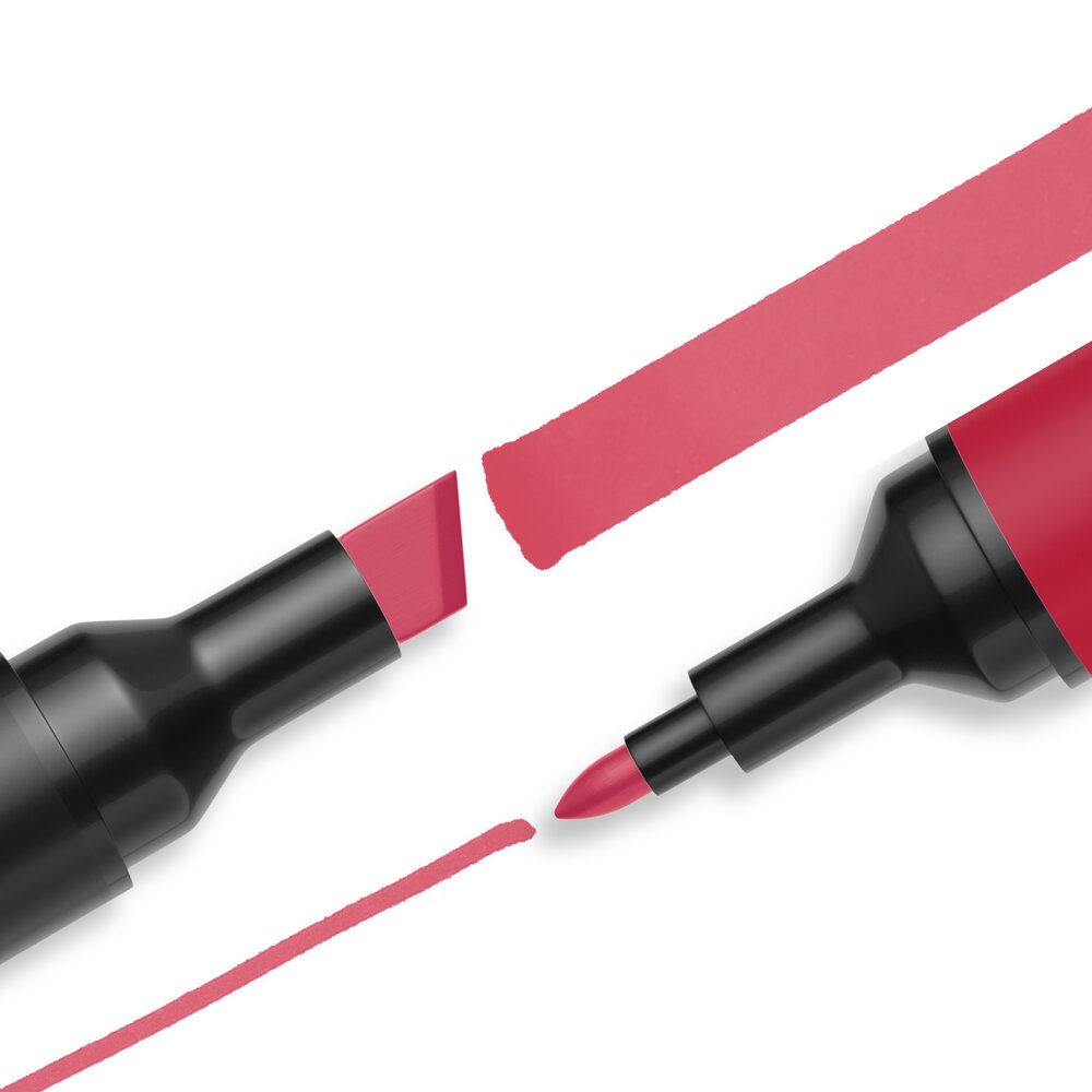 Promarker double pointe ogive fine et biseautée large