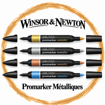W&N – Promarker Métalliques