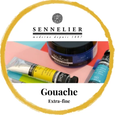 Gouache extra fine de Sennelier
