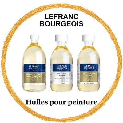 Huiles pour peinture Lefranc Bourgeois