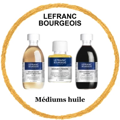 Médiums huile Lefranc Bourgeois
