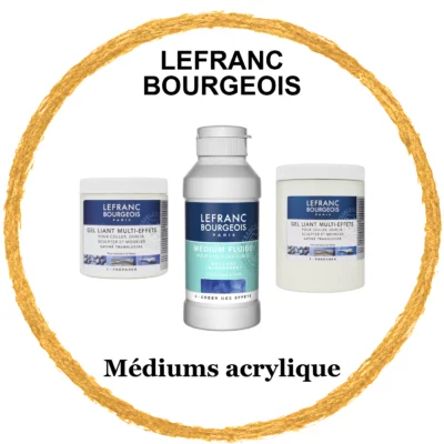 Médiums acrylique Lefranc Bourgeois